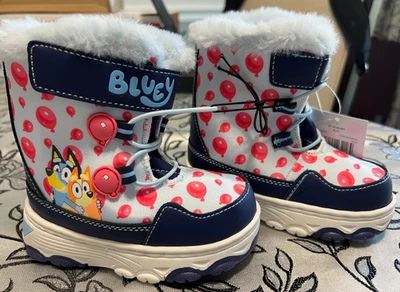 Botas de nieve Ground Up GT LIC BLUEY unisex para niños azules nuevas - Elige tu talla Foto 1 de 4