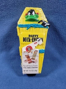 VINTAGE Daffy Duck-Enstein COFFIN BANK Russell Stover Universal MONSTERS 1997 - Picture 1 of 6