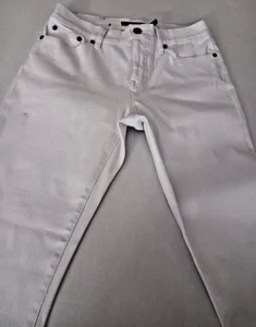 Ralph Lauren Jeans Co. Premium White Jeans Size 4P Modern Straight Waist 28"X 28 - Picture 1 of 8