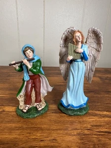 Thomas Kinkade Hawthorne Village Krippe Friedenslied Musiker & Heaven's Melo - Bild 1 von 10