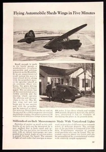 1946 ConvAirCar Ted Hall FLYING CAR Convair Model 118 prototype article - Picture 1 of 1