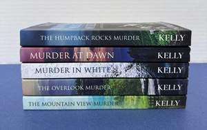 Lot of 5 ~ Trade PB Books ~ Patrick Kelly ~ Complete WINTERGREEN MYSTERY Series - Imagen 1 de 9