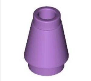 LEGO® Part 4589b - Cone 1 x 1 with Top Groove - Picture 1 of 1