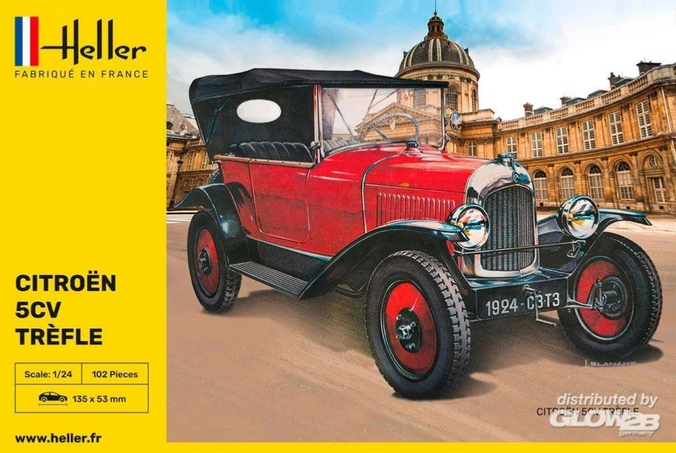 1/24 Modello CITROEN TREFLE - HELLER 80702 - - Immagine 1 di 1