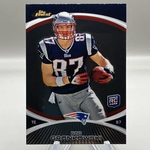 2010 Rob Gronkowski Topps Finest #42 Rookie Karte RC - Bild 1 von 3