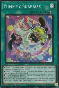YummySurprise - JUSH-EN025 - NM - Super Rare - 1st ed - Yugioh - Picture 1 of 1