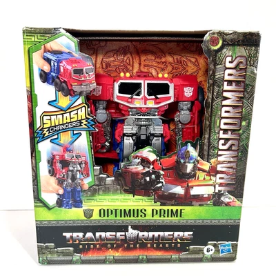 Transformers OPTIMUS PRIME "Rise of the Beast" Smash Changers BNIB - Image 1 of 4