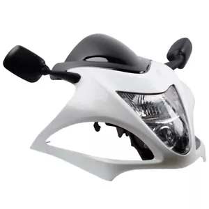 Combo de faros de capó de carenado superior aptos para Suzuki Hayabusa GSX1300R 08-20 09 - Imagen 1 de 6