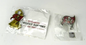 2012 TAMPA BAY BUCCANEERS BUCS RAYMOND JAMES STADIUM Lot of 2 Collector Pins - Picture 1 of 4