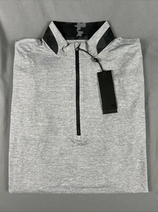 Greyson Golf Pullover Guide Sport 1/4 Zip Large Light Heather Gray NWT MSRP $118 - Picture 1 of 6