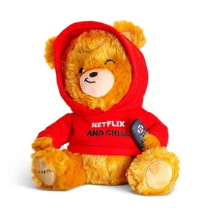 Punchkins - Unbearables - "Netflix & Chill" Teddy Bear Plushie - Picture 1 of 1