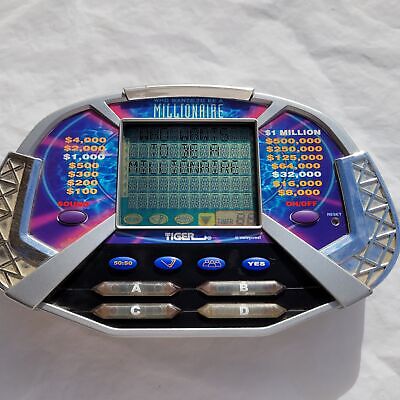 Who Wants To Be A Millionaire Hand Held Electronic Game Tiger Electronics