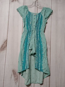 Justice Romper Girls 7 Aquarium Short Sleeve Light Weight - Picture 1 of 6