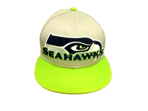 Gorra SEATTLE SEAHAWKS New Era 9/Fifty Logo Bordado Snapback Gris Verde - Imagen 1 de 6