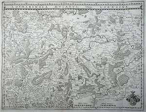 FRANCE DUCHY OF LORRAINE LOTHARINGIA LORRAINE MERIAN ARCHONTOLOGIA 1638 - Picture 1 of 2