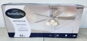 Harbor Breeze Centreville 42-in Ceiling Fan -White (40687) - Picture 1 of 7