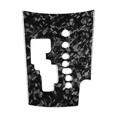 Genuine Carbon Fiber Gear Shift Knob Lever Panel Trim for Toyota RAV4 2006-2013 - Image 1 of 4