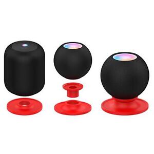 Silicone Anti Slip Pad Compatible For HomePod Shockproof Coaster Stand Acces BHC