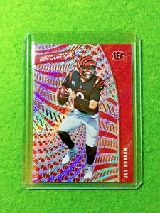 Joe Burrow SILVER PRIZM RAPTURE BENGALS SP 2021 Chronicles JOE BURROW Revolution - Picture 1 of 24