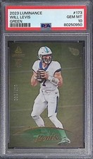 2023 Panini Luminance Will Levis #173 Green #/100 Rookie Card Tennessee Titans