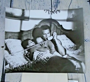 Vintage B&W Press Photo Three the Hard Way Movie Still Fred Williamson Phone HW3 - Picture 1 of 4
