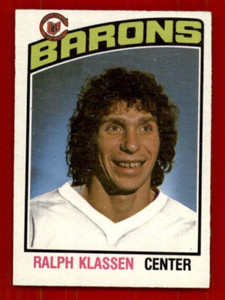 1976-77 O-Pee-Chee #282 Ralph Klassen RC Rookie NMMT