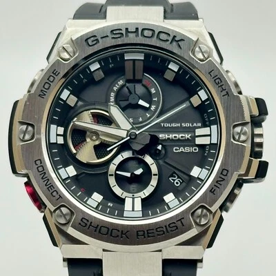 CASIO G-SHOCK G-STEEL GST-B100-1AJF tough solar Bluetooth Men's Analog watch - Image 1 of 4