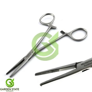 Dental Kelly Hemostatic Medical Forceps Straight Veterinary Surgical Instruments - Picture 1 of 4