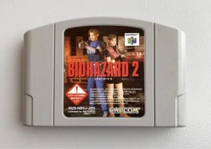 BIOHAZARD 2 [Resident Evil 2] Nintendo 64 N64 Japanese Version Tested Rare Game - Picture 1 of 3