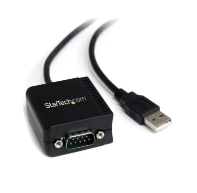 StarTech.com USB to Serial Adapter  1 port  USB Powered  FTDI USB UART - Image 1 of 3