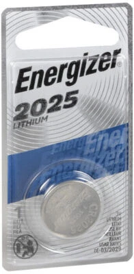 Energizer 2025 Batteries 3V Lithium ECR2025BP use in watches and calculators - Image 1 of 4
