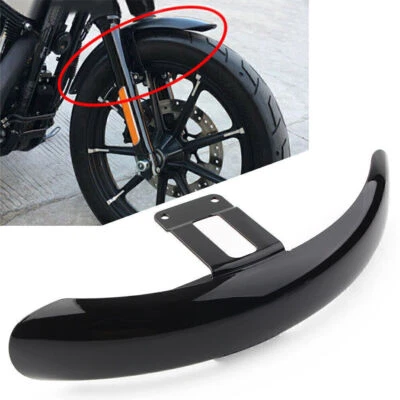 Front Fender Mudguard Splash Guard Cover Fit Harley-Davidson Sportster 883 1200 Foto 1 de 4
