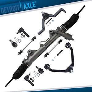 9pc Power Steering Rack and Pinion Suspension Kit for Ford Explorer - 2Pc Design