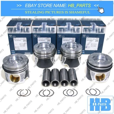 Комплект из 4 поршней STD для Mercedes-Benz C220 W204 W205 CDI Sprinter Vito OM651 2,1 л - Изображение 1 из 4