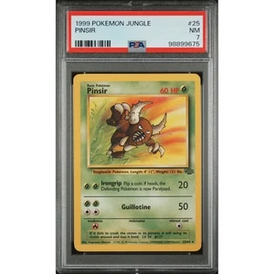 1999 Pokemon Jungle #25 Pinsir PSA 7 - Picture 1 of 3