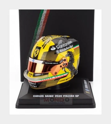 1:5 LOOKSMART Bell Helmet Casco F1 Carlos Sainz #55 Monza Italy Gp 2024 LSHEL005 - Image 1 of 3