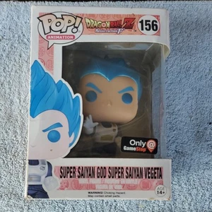 Funko POP! DRAGONBALL Z - SUPER SAIYAN GOD SUPER SAIYAN VEGETA #156 *SEE PHOTOS* - Picture 1 of 6