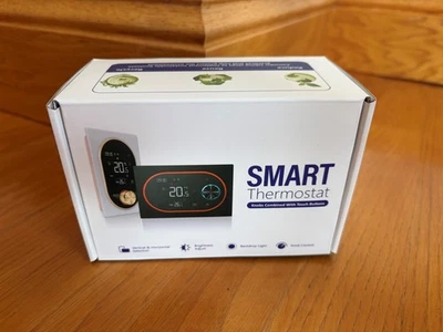 MOES Programmable Smart Thermostat for Electric Baseboard Heaters - Image 1 of 4