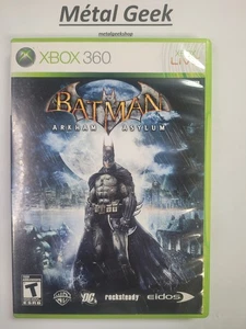 Batman Arkham Asylum Xbox 360 CIB EN/FR Tested Free Shipping in Canada !! - Picture 1 of 4