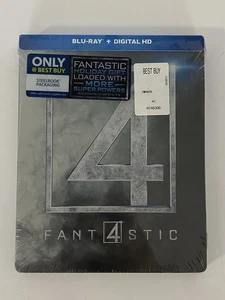 Fantastic Four (2015) Steelbook Blu-Ray - Best Buy Brand New Sealed - Imagen 1 de 4