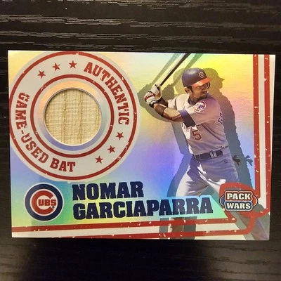 Nomar Garciaparra 2005 Topps Pack Wars #PWR-NG Relics Game-Used Bat Chicago Cubs - Image 1 of 2