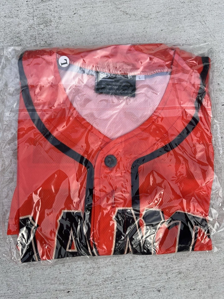 Camiseta de los San Francisco Giants 2025 Peanuts Night 02/06/25 NUEVA Grande SFgiants Foto 1 de 1