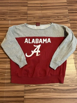 Colosseum Athletics Womens Alabama Wide Neck Long Sleeve size Large - Image 1 of 4