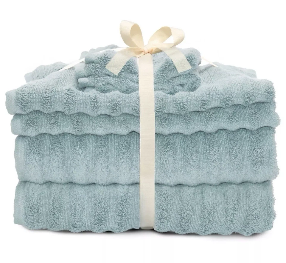 Juego de toallas de baño de secado rápido SONOMA Goods 6 piezas, manos, paños - espuma de mar Foto 1 de 1