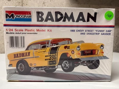 Original 1973 Monogram Badman 1:24 Scale Plastic Model Kit #6747 - Image 1 of 4