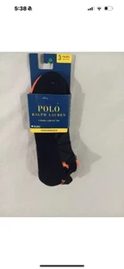 Polo Ralph Lauren Performance 3-Pair Men's Low Cut Tab Socks Big & Tall (12-17) - Picture 1 of 2