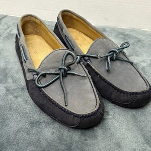 Cole Haan Herren Leder Fahren Halbschuhe Größe 8,5 blau/grau zweifarbig - Bild 1 von 12