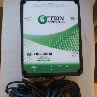 Titan Controls Helios 12 ,240 伏 8 光控制器带双触发线 — 第 1/4 张图片