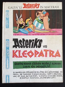 Asterix und Kleopatra auf Türkisch - Kervan 1973 - 1. Auflage A4 - selten in diesem Zustand - Bild 1 von 4