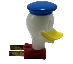 Luz nocturna enchufable GE General Electric DONALD DUCK Disney años 50 vintage FUNCIONA. - Imagen 1 de 4